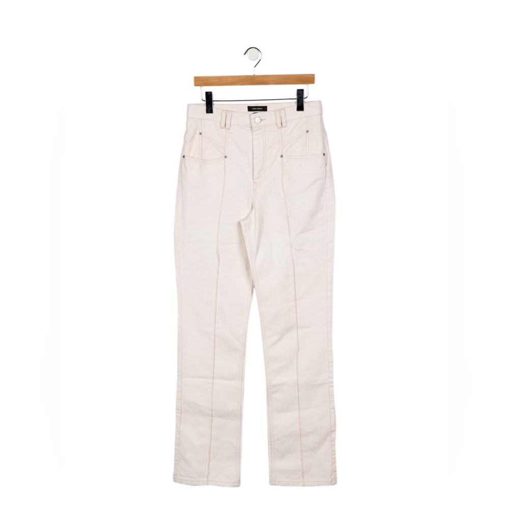 Isabel Marant Cream Jeans